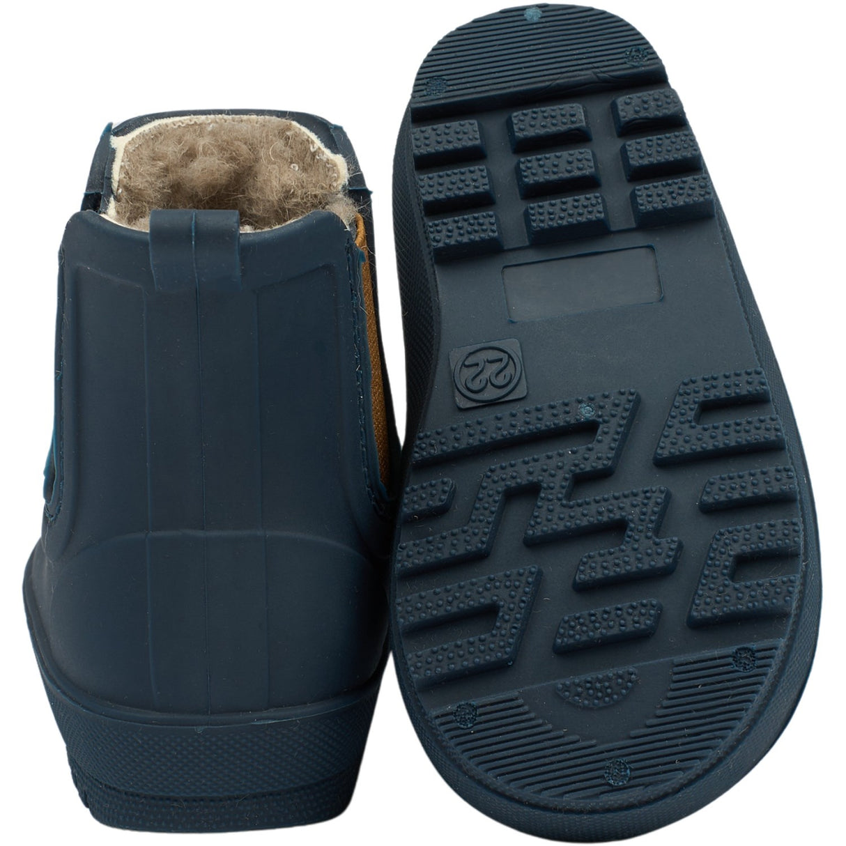 Mikk-Line Blue Nights Wellies Winter Tpe - Low
