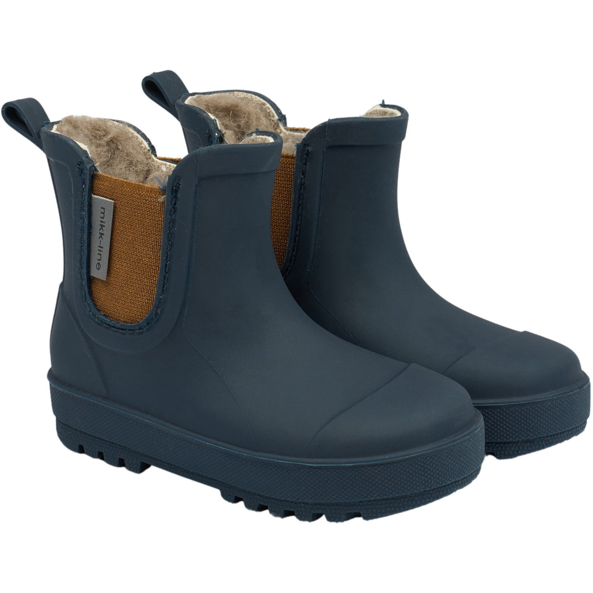 Mikk-Line Blue Nights Wellies Winter Tpe - Low