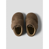 Name It Shaved Chocolate Nbnrene Baby Shoe In Suede W/Velcro