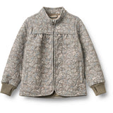 Wheat Grey Stone Flowers Thermo Jacket Thilde