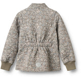 Wheat Grey Stone Flowers Thermo Jacket Thilde