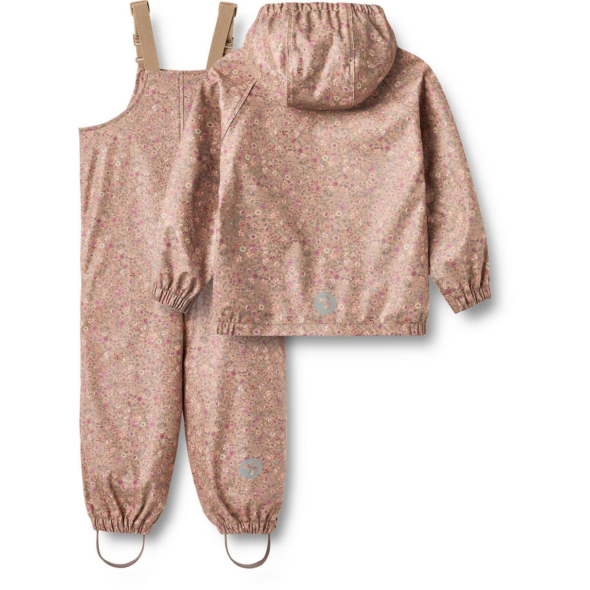 Wheat Portabella Flowers Rainwear Charlie Set