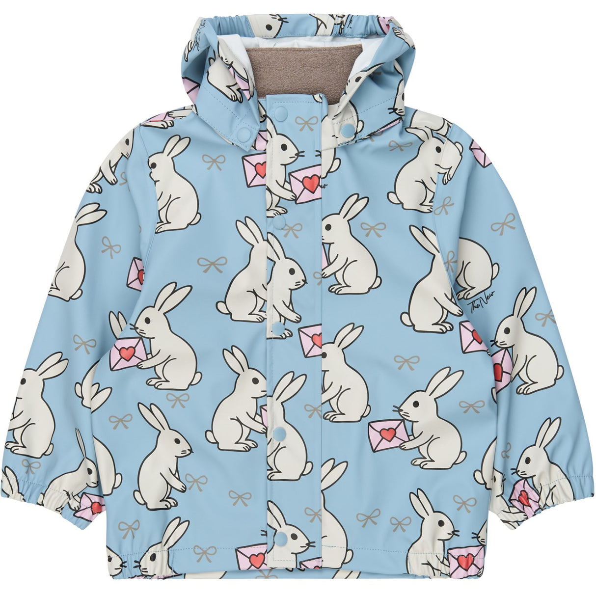 THE NEW Siblings Ashley Blue AOP Tnstumma Rainwear Set