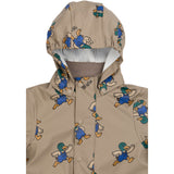 THE NEW Siblings Taupe Gray AOP Tn Tnstuwe Rainwear Set
