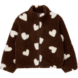The New Chestnut AOP Tnunita Os Teddy Jacket