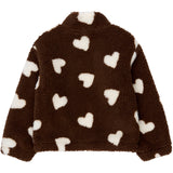 The New Chestnut AOP Tnunita Os Teddy Jacket