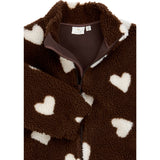 The New Chestnut AOP Tnunita Os Teddy Jacket