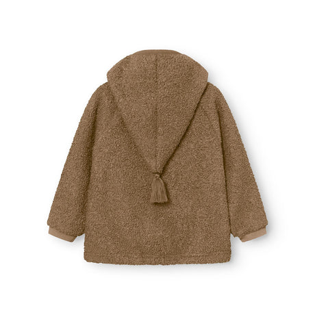 Mini A Ture Otter Brown Matliff Teddyfleece Jacket. Grs