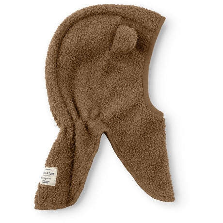 Mini A Ture Otter Brown Matjeffi Teddyfleece Balaclava. Grs