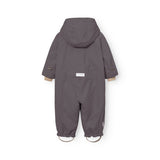 Mini A Ture Plum Kitten Matwisti Fleece Lined Snowsuit. Grs