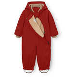 Mini A Ture Chili Pepper Matwisti Fleece Lined Snowsuit. Grs