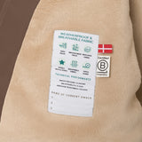 Mini A Ture Chestnut Brown Matwang Fleece Lined Winter Jacket Fur. Grs