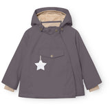 Mini A Ture Plum Kitten Matwang Fleece Lined Winter Jacket. Grs
