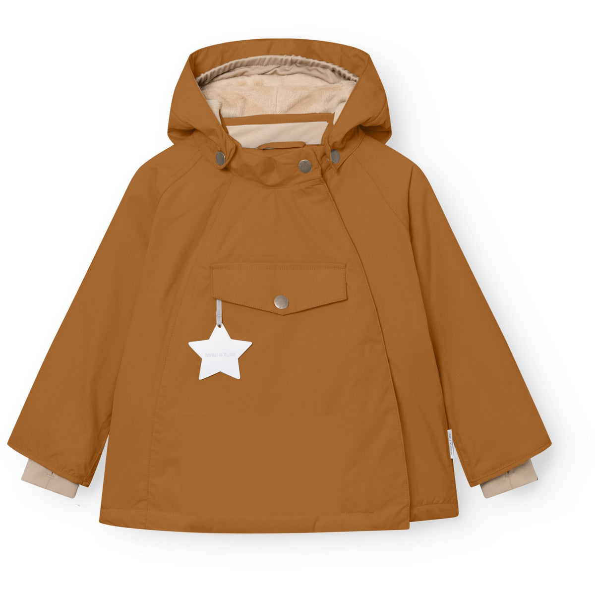Mini A Ture Brown Sugar Matwang Fleece Lined Winter Jacket. Grs