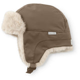 Mini A Ture Grey Brown Matcrister Teddy Lined Winter Hood