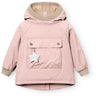 Mini A Ture Adobe Rose Matbabywen Fleece Lined Winter Anorak. Grs