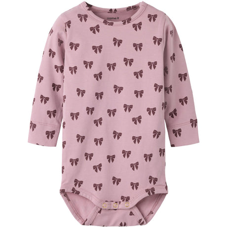 Name It Lilas-Purple Nbffelly Ls Body