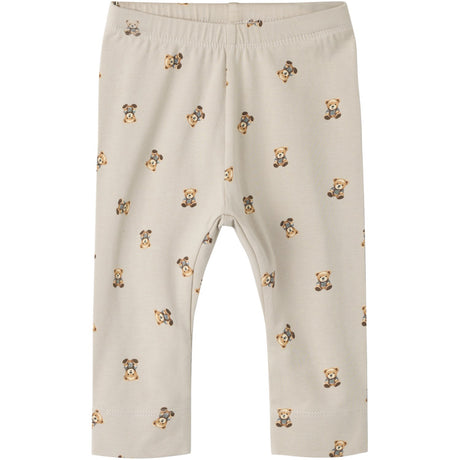 Name It Chateau Gray-Grey Nbmfeyan Leggings