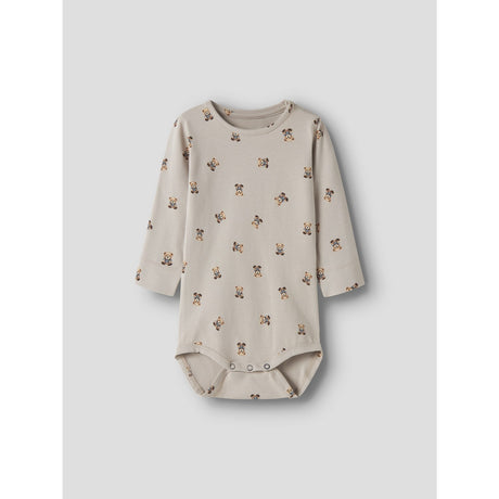 Name It Chateau Gray-Grey Nbmfeyan Ls Body