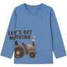 Name It Silver Lake Blue Nmmronario Ls Top