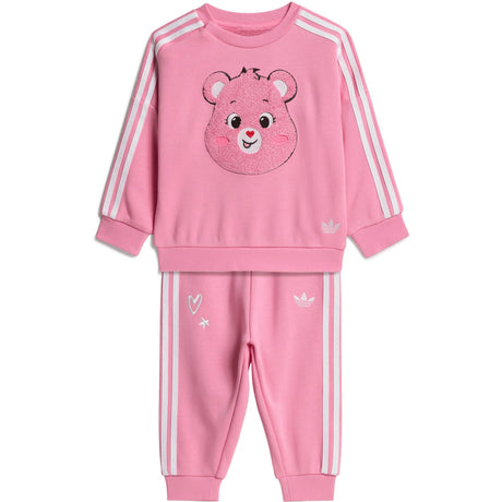 adidas Originals Bliss Pink Loose Crew Set