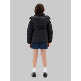 Calvin Klein Pvh Black-Black Minime Ck Short Hd Puffer Jacket