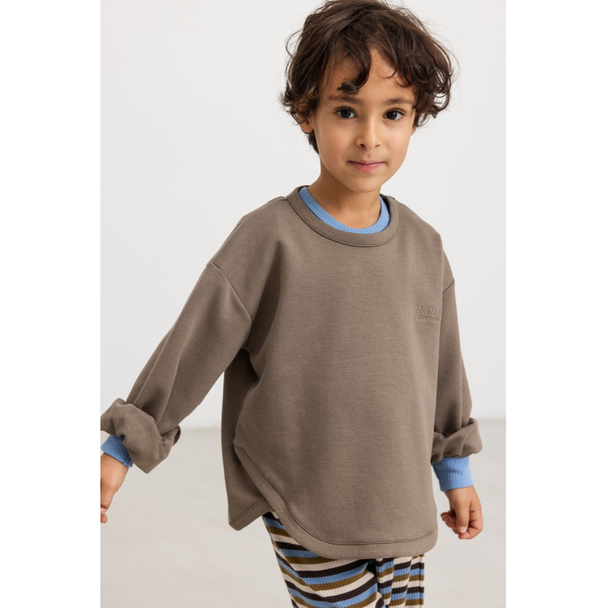 MarMar Modal Blue Heaven Plain Blouse