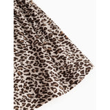 MarMar Leopard Dark Brown Leo Leo Sylvia Skirt