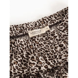 MarMar Leopard Dark Brown Leo Leo Sylvia Skirt
