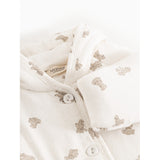 MarMar New Born Modal Smooth Print Teddybears Rexa Onesie