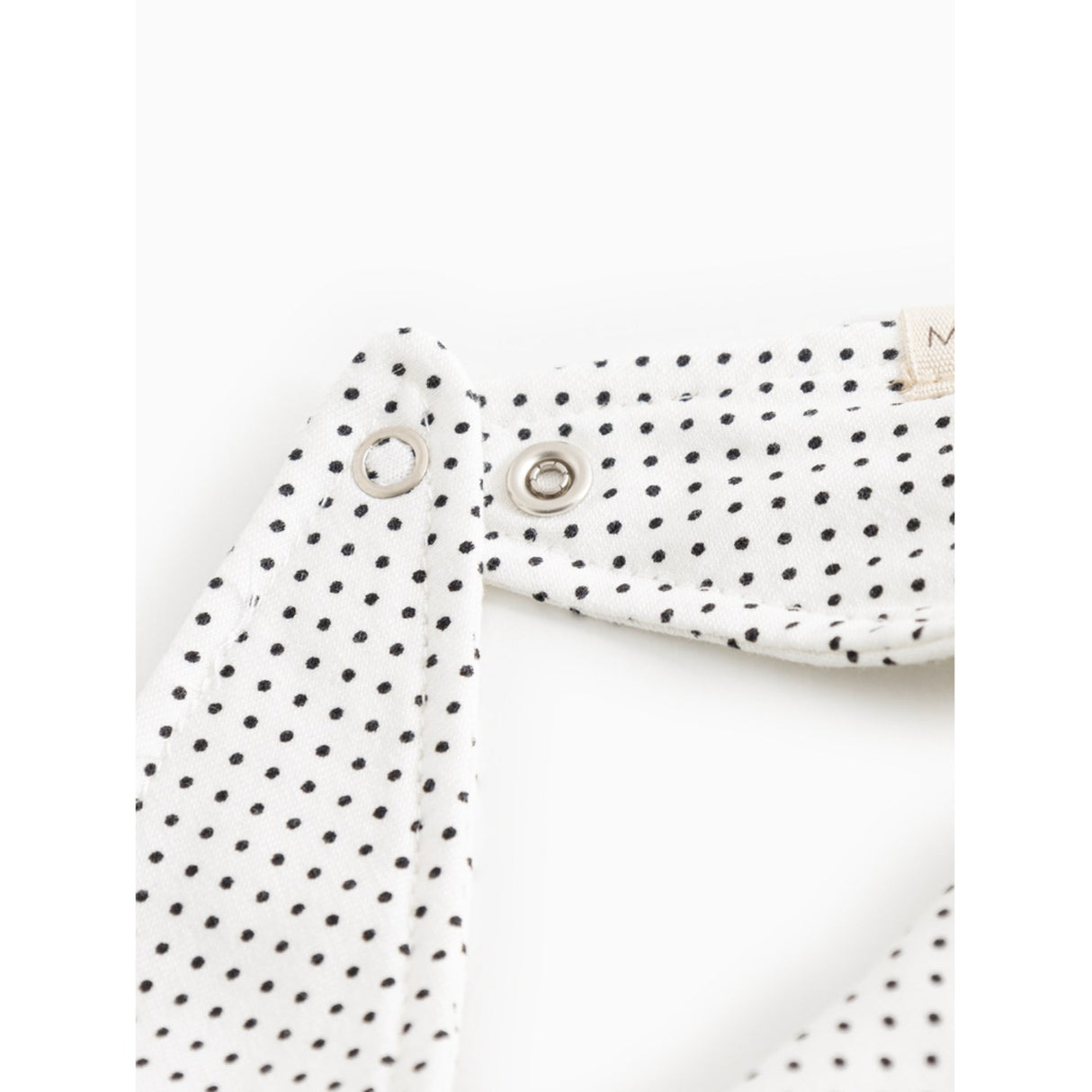MarMar Modal Smooth Print Tiny Dots Ari Bib 2-Pack