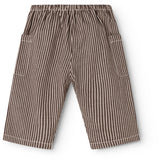 MarMar Soft Denim Dark Brownie Stripe Panto Pants
