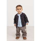 MarMar Soft Denim Dark Brownie Stripe Panto Pants