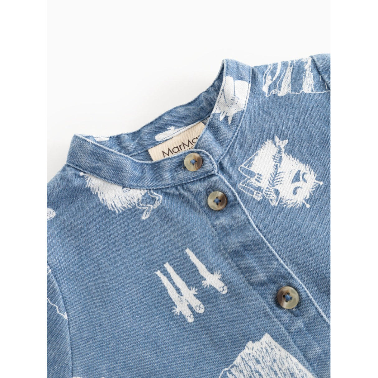 MarMar Denim Print Moomins Tomi B Shirt