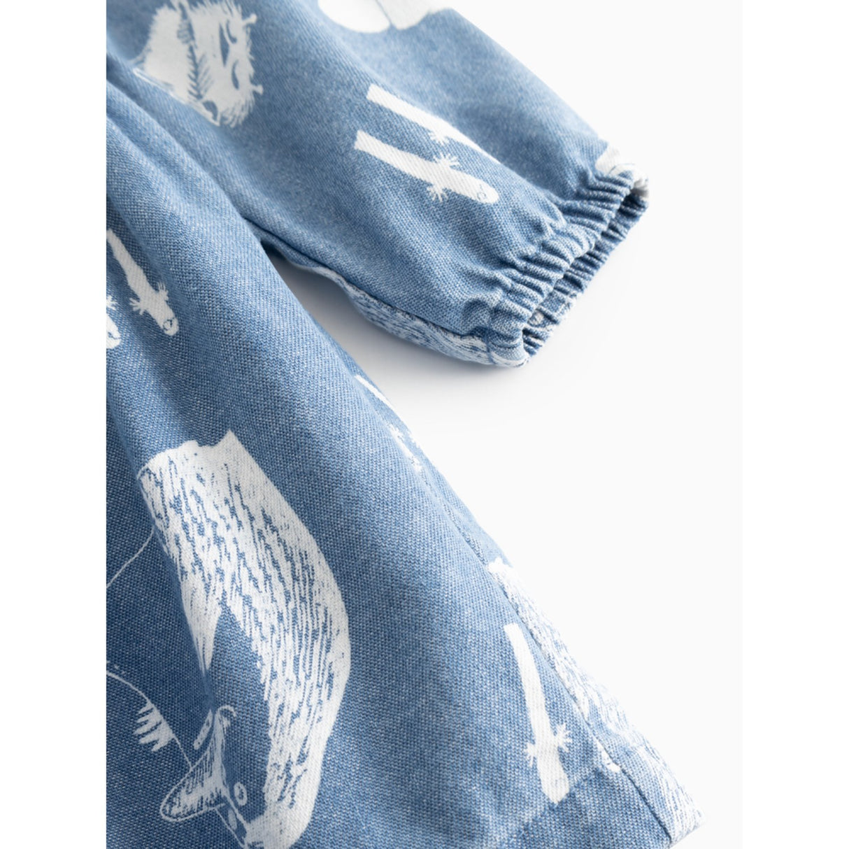 MarMar Denim Print Moomins Dalva B Dress