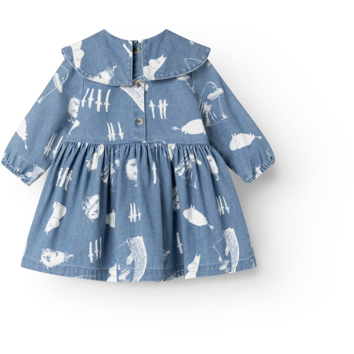 MarMar Denim Print Moomins Dalva B Dress