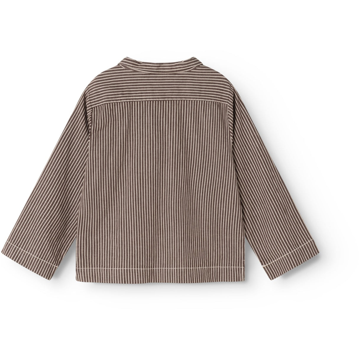MarMar Soft Denim Dark Brownie Stripe Tovan Shirt