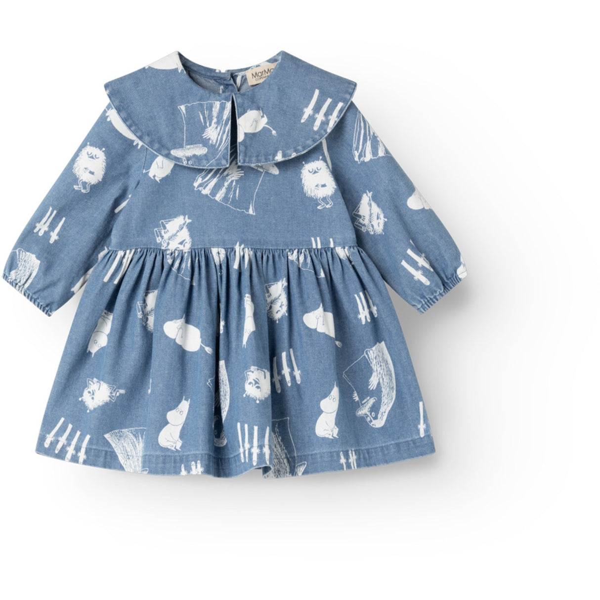 MarMar Denim Print Moomins Dalva B Dress