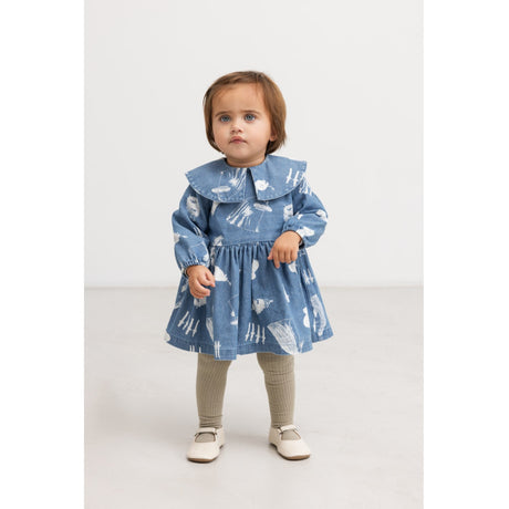 MarMar Denim Print Moomins Dalva B Dress