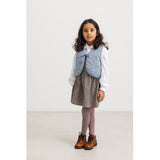 MarMar Soft Denim Dark Brownie Stripe Sanne Dress