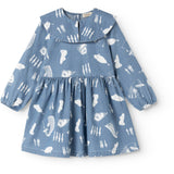 MarMar Denim Print Moomins Dalva Dress