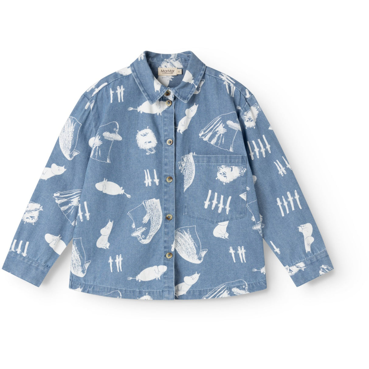 MarMar Denim Print Moomins Telo Shirt