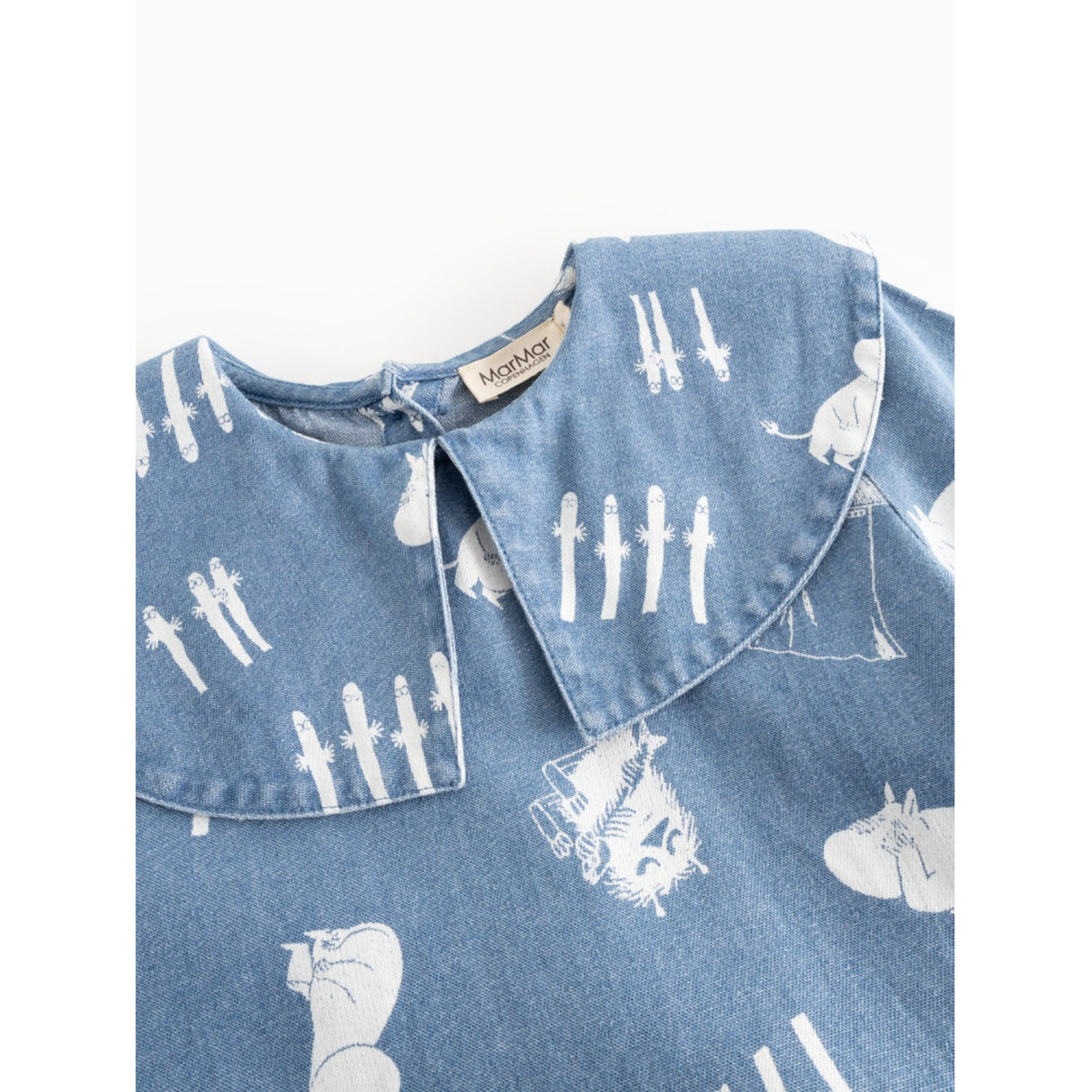 MarMar Denim Print Moomins Dalva Dress