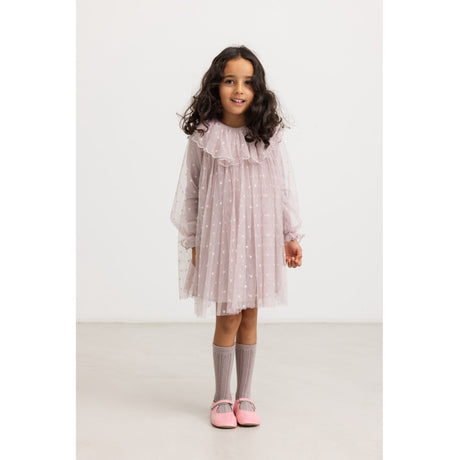 MarMar Ballerina Cloud Gray Hearts Dera Dress