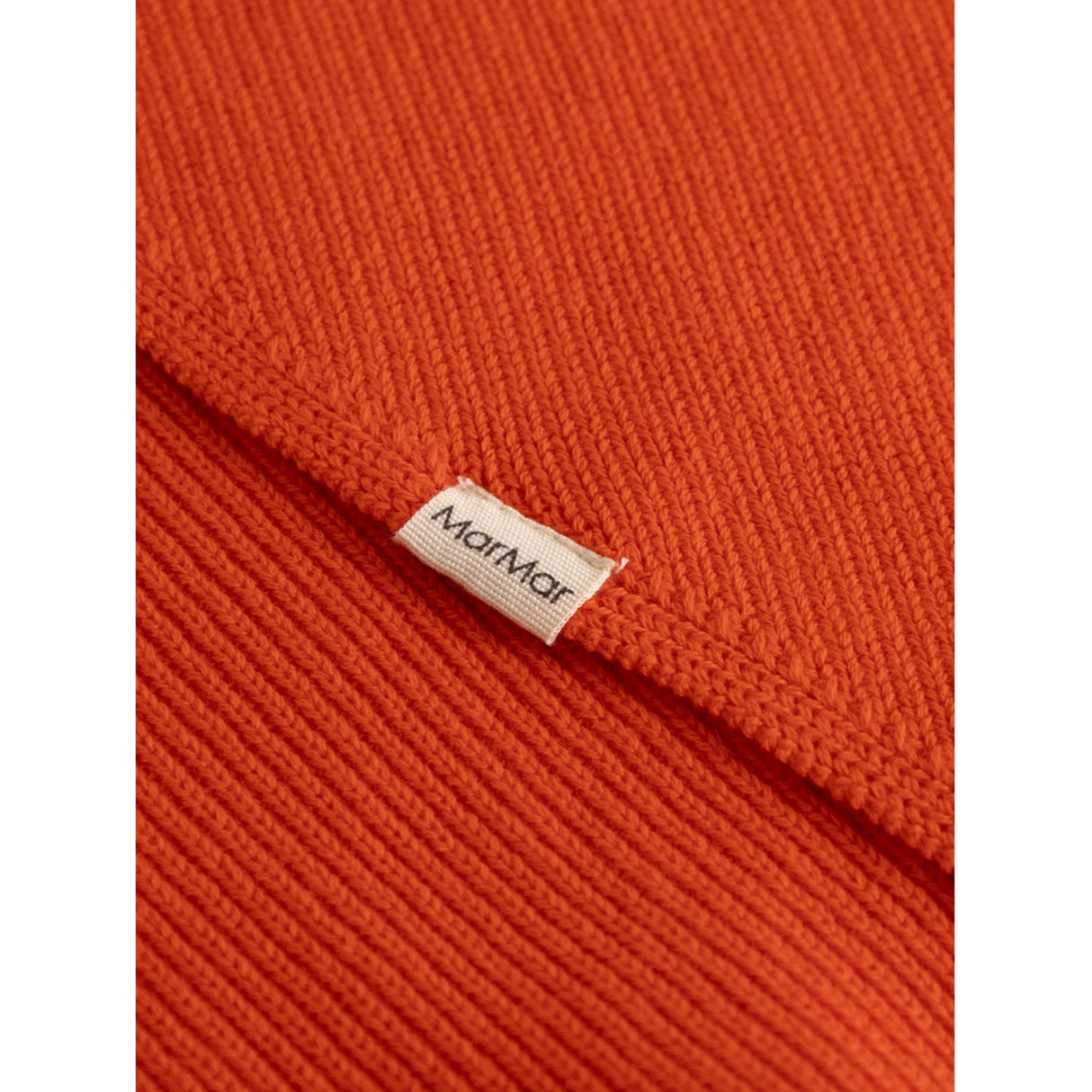MarMar Cotton Knit Fisherman Grapefruit Arko Knitted Scarf