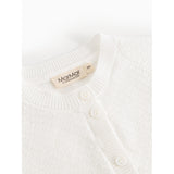 MarMar Modal Mix Links-Links Gentle White Taki Knitted Cardigan