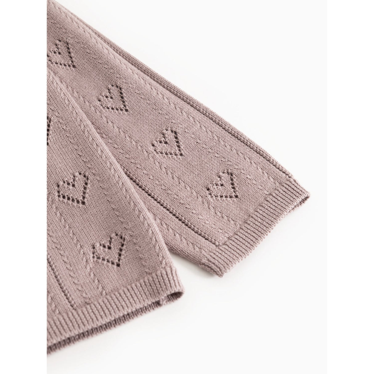 MarMar Modal Mix Pointelle Dusty Purple Totti Knitted Cardigan