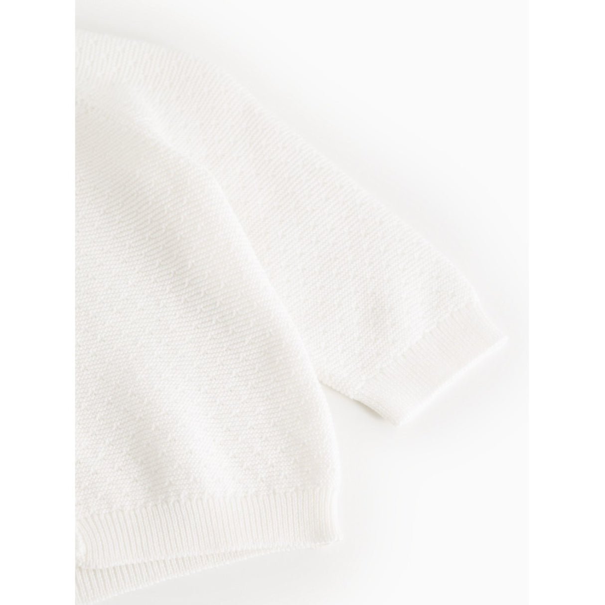 MarMar Modal Mix Links-Links Gentle White Taki Knitted Cardigan