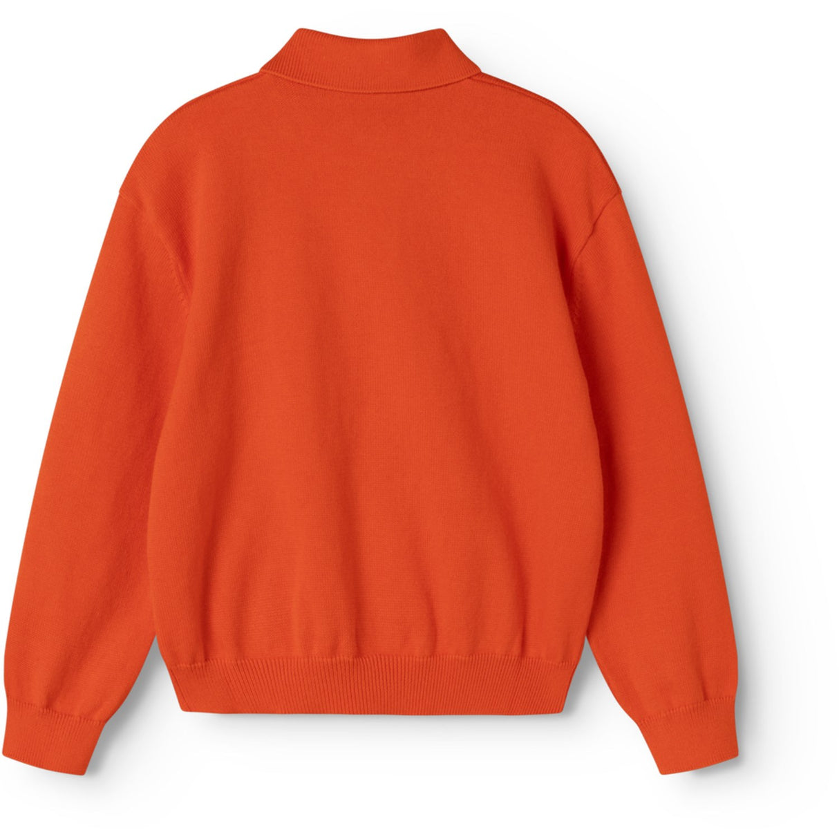 MarMar Cotton Knit Plain Grapefruit Teno Polo Knitted Blouse