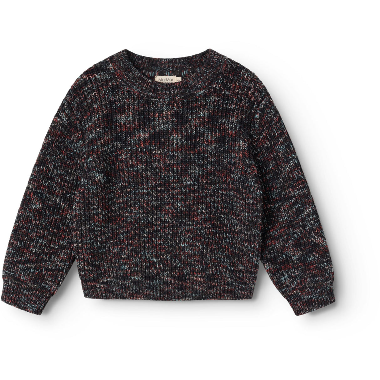 MarMar Cotton Knit Spacedye Deepest Sea Space Teno Knitted Blouse